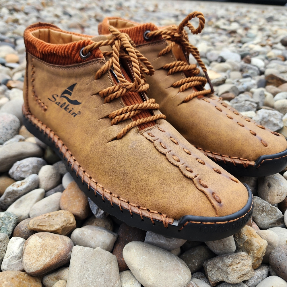 Salkin- Genuine Italian Leather Shoes. Size 41.